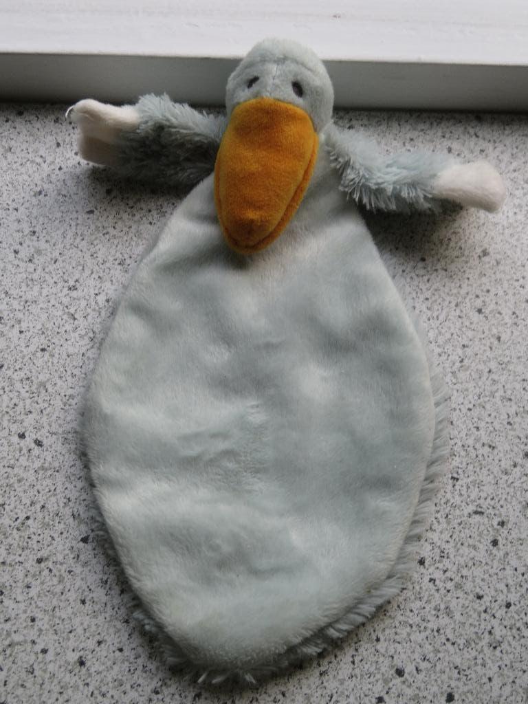 Knuffeldoek Gans  of Pelikaan Pelican Pucci Happy Horse, Kinderen en Baby's, Speelgoed | Knuffels en Pluche, Zo goed als nieuw