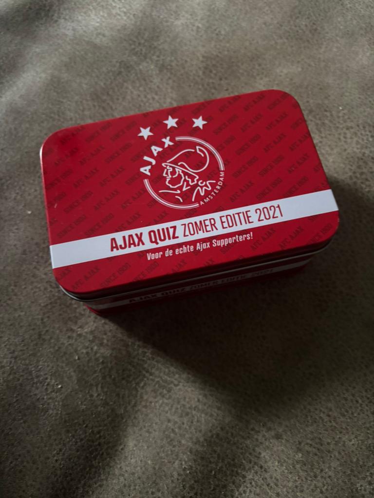 Ajax qouiz, Ophalen of Verzenden, Zo goed als nieuw