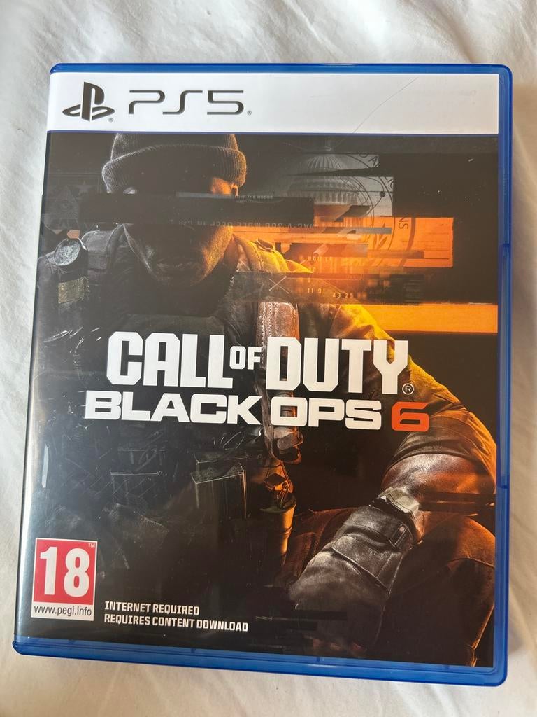 Call of Duty: Black Ops 6 PS5 - Zo goed als nieuw, Online, Vanaf 18 jaar, Shooter, 1 speler