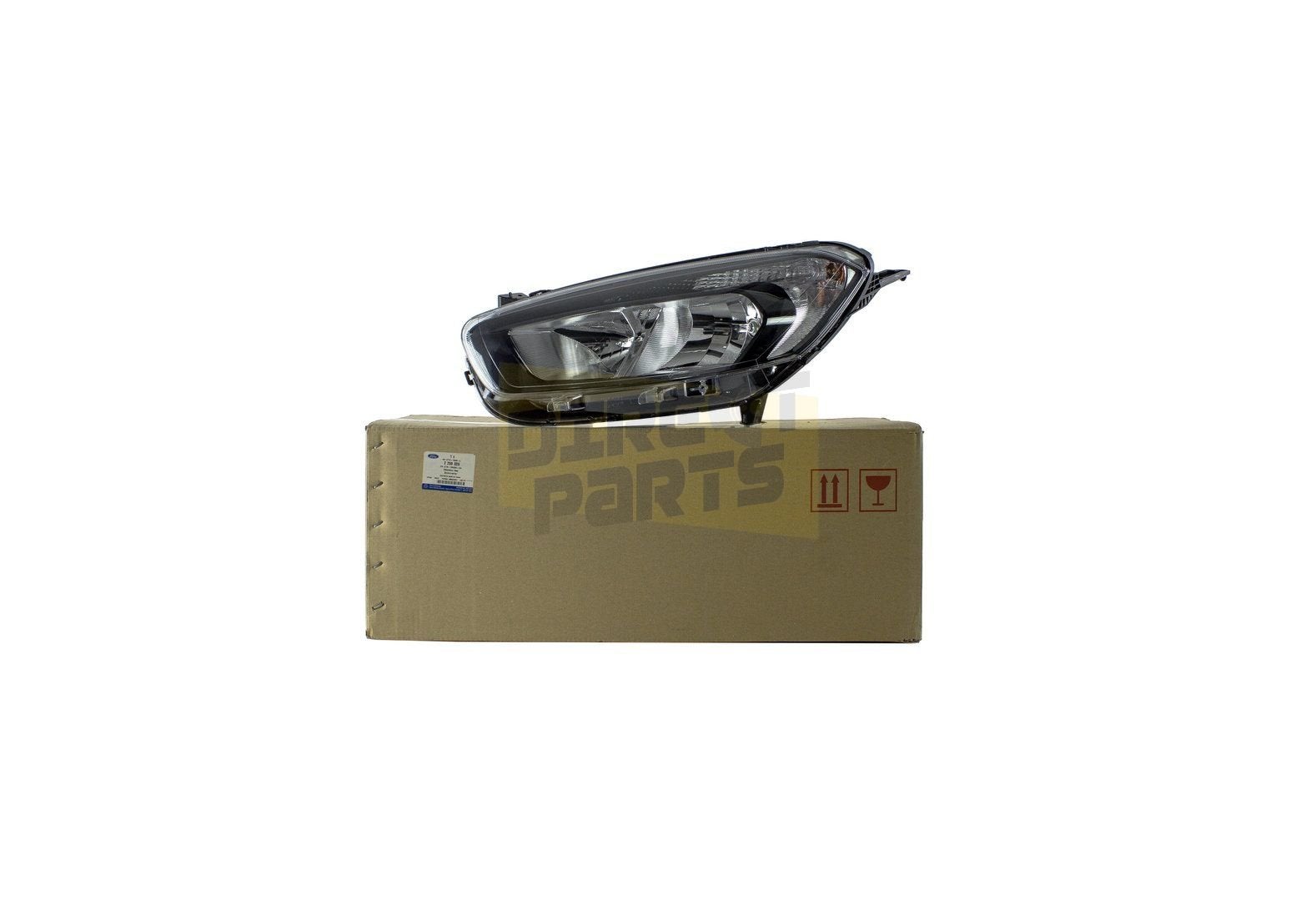 Ford Transit Courier koplamp Links (zwart) Origineel!  22690, -, Verzenden, -, Nieuw