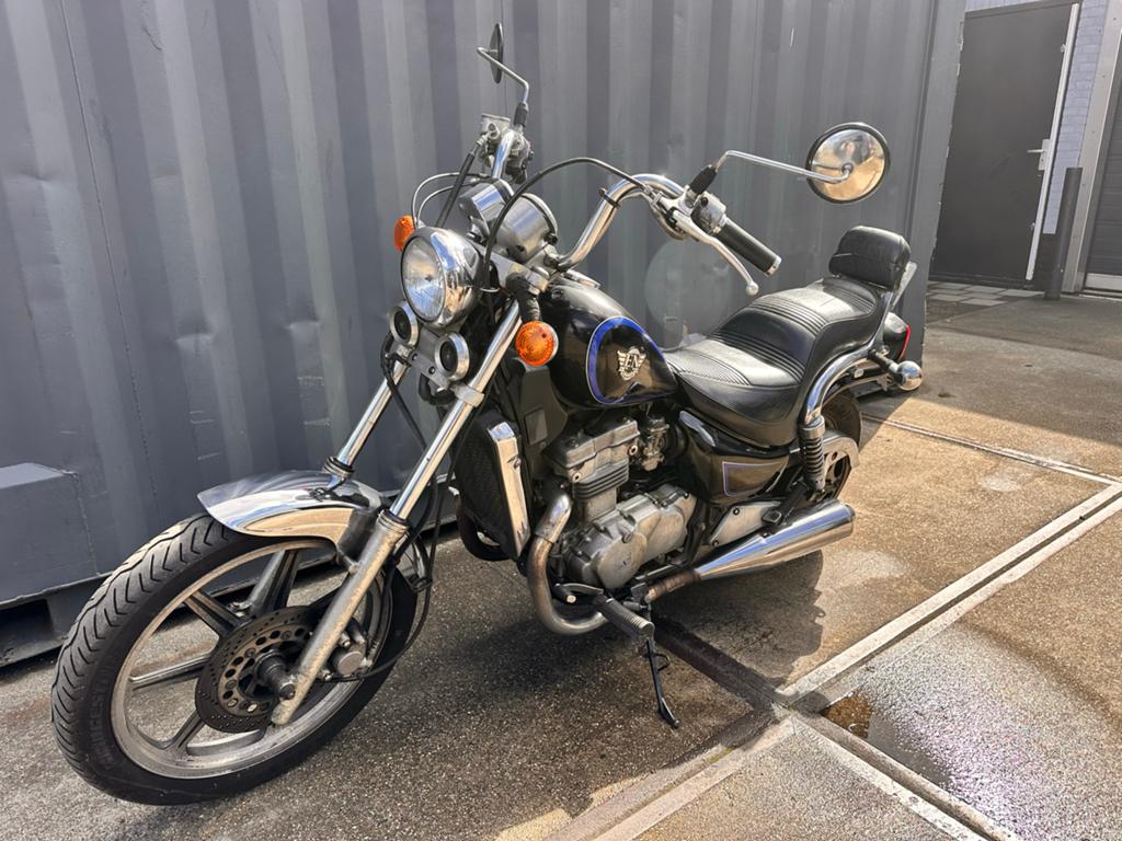 Kawasaki EN500 Chopper uit 1990 - Rijdt prima!, 2 cilinders, Chopper, Gebruikt, Particulier