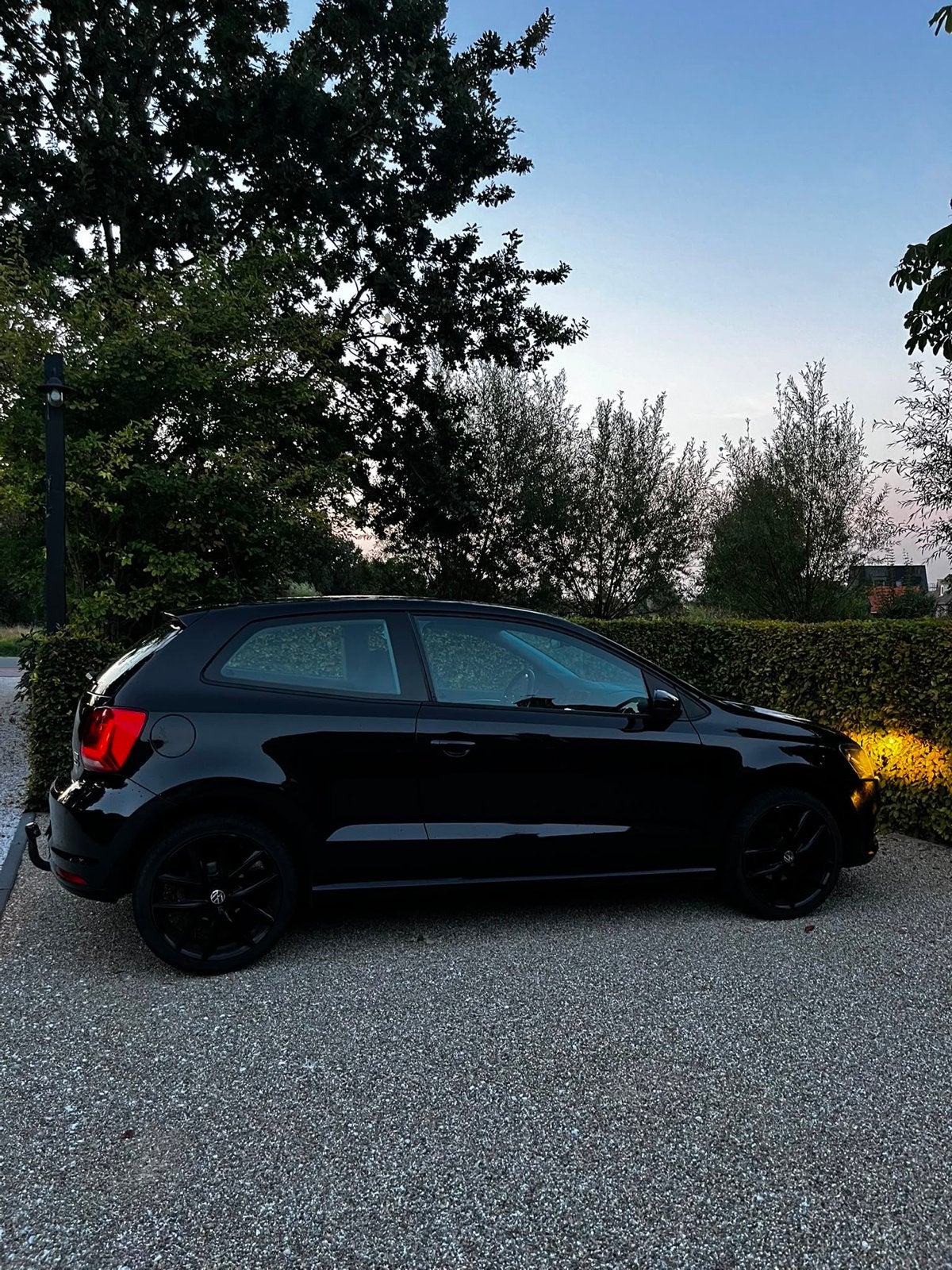 Volkswagen Polo 1.2 TSI 66KW DSG 2014 Zwart, 40 €/maand, 4 cilinders, 1039 kg, Zwart