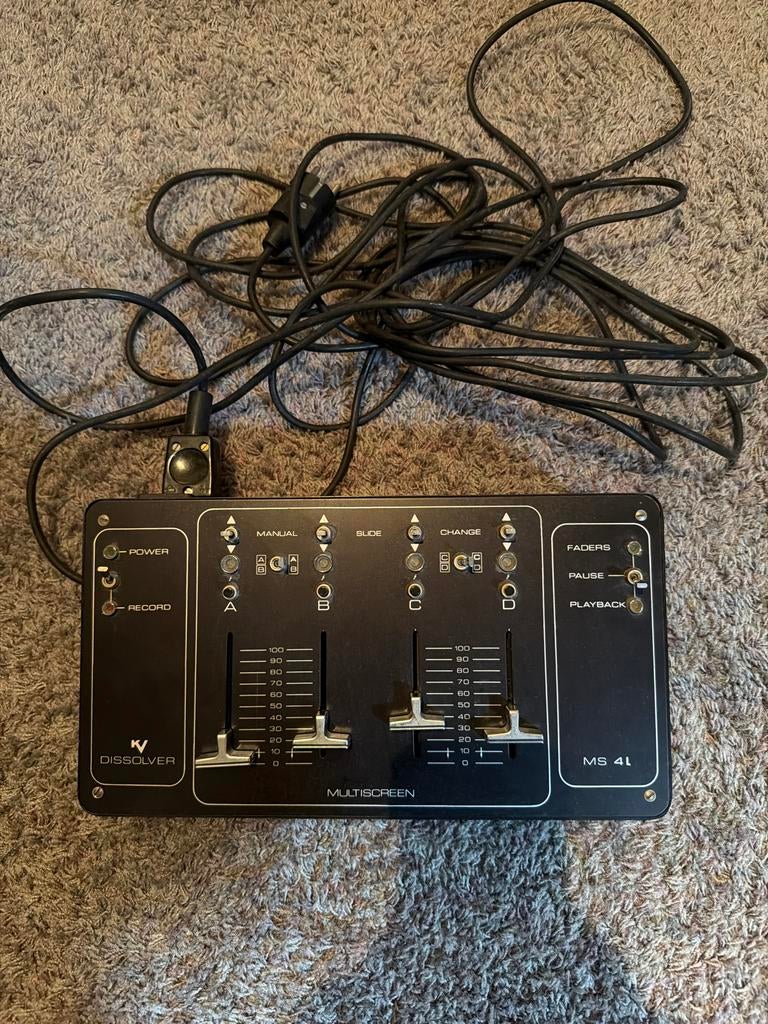 Dissolver Multiscreen MS 41 - Vintage Audiovisuele Controlle, Muziek en Instrumenten, Ophalen of Verzenden, Zo goed als nieuw