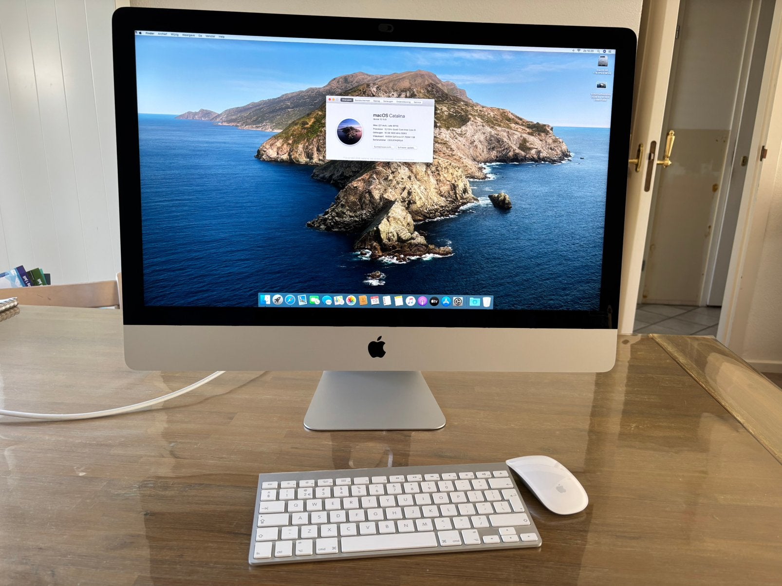 iMac 27” (eind 2013), 3.2GHz, 16GB, 1TB HDD, Ophalen, HDD, IMac, Zo goed als nieuw