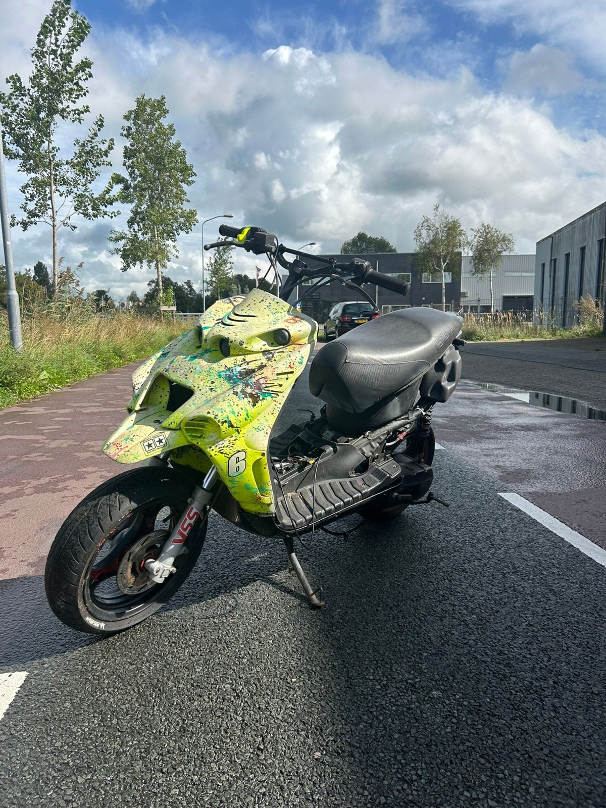 Beta ark airsal 6T brom kenteken !, Ophalen, Zo goed als nieuw, Tweetakt