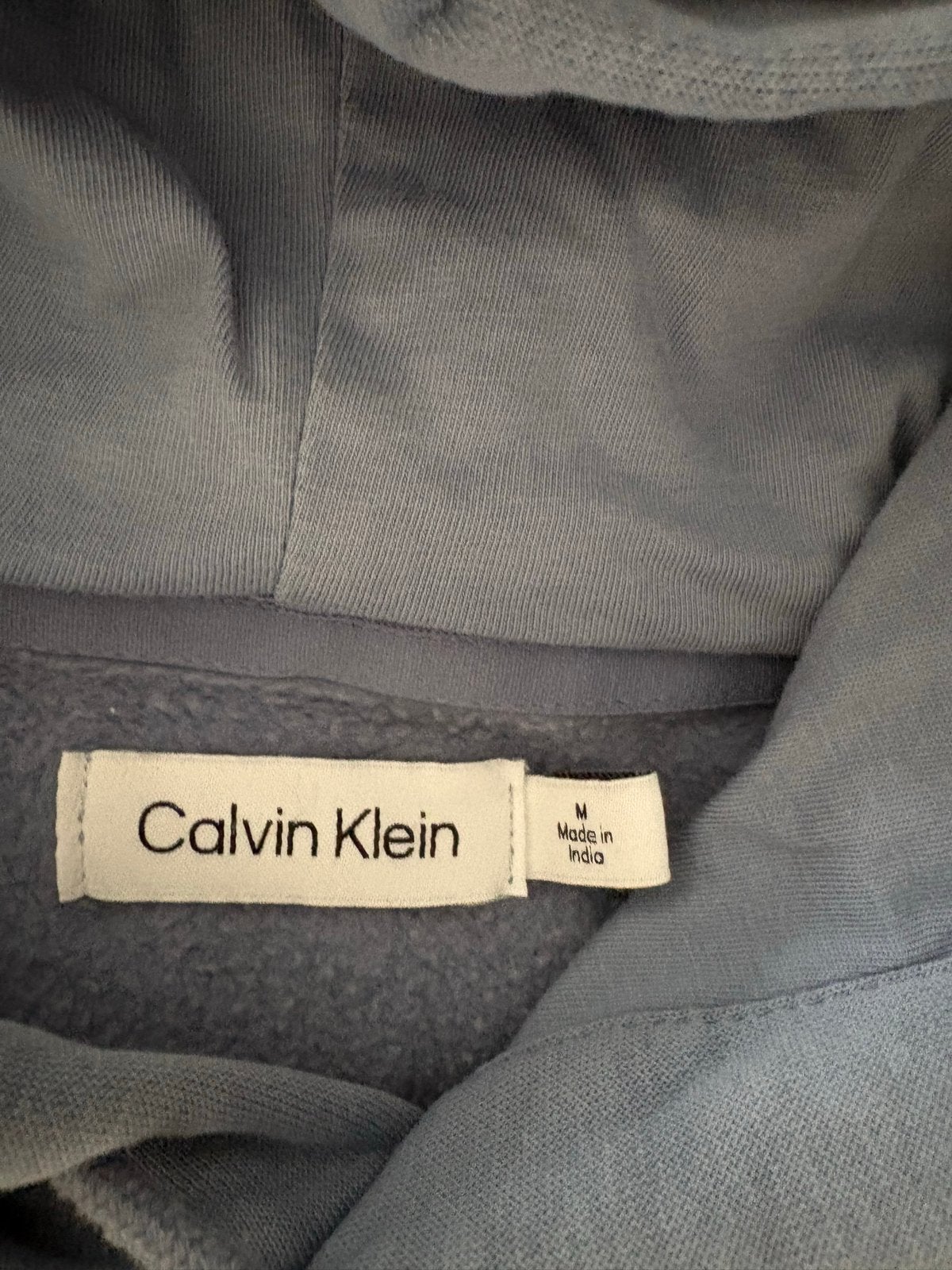 Calvin Klein hoodie - Maat M, Ophalen of Verzenden, Zo goed als nieuw, Maat 48/50 (M), Blauw