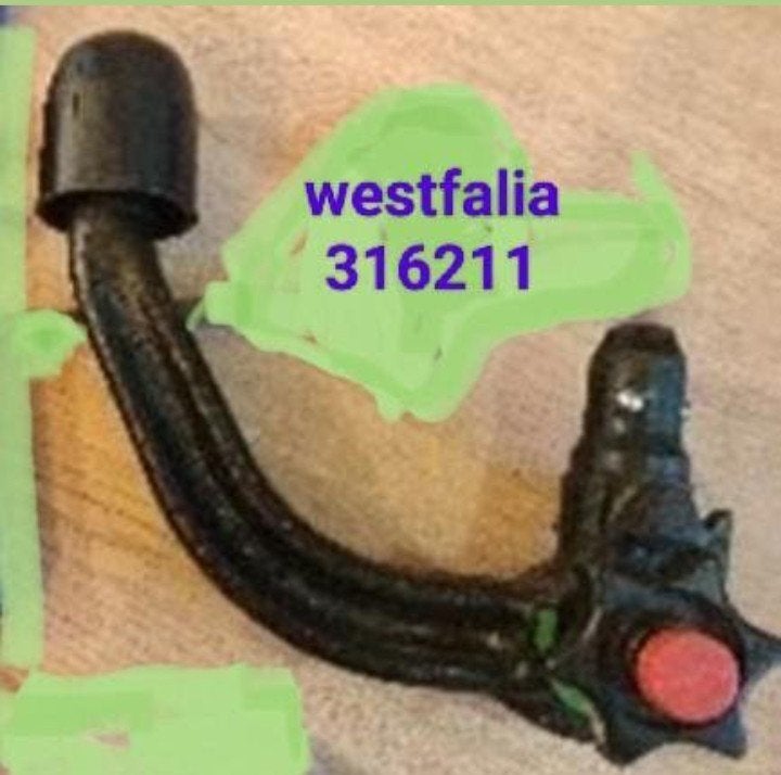 Gezocht: Westfalia afneembare trekhaak 316211 (korte pen), Ophalen of Verzenden