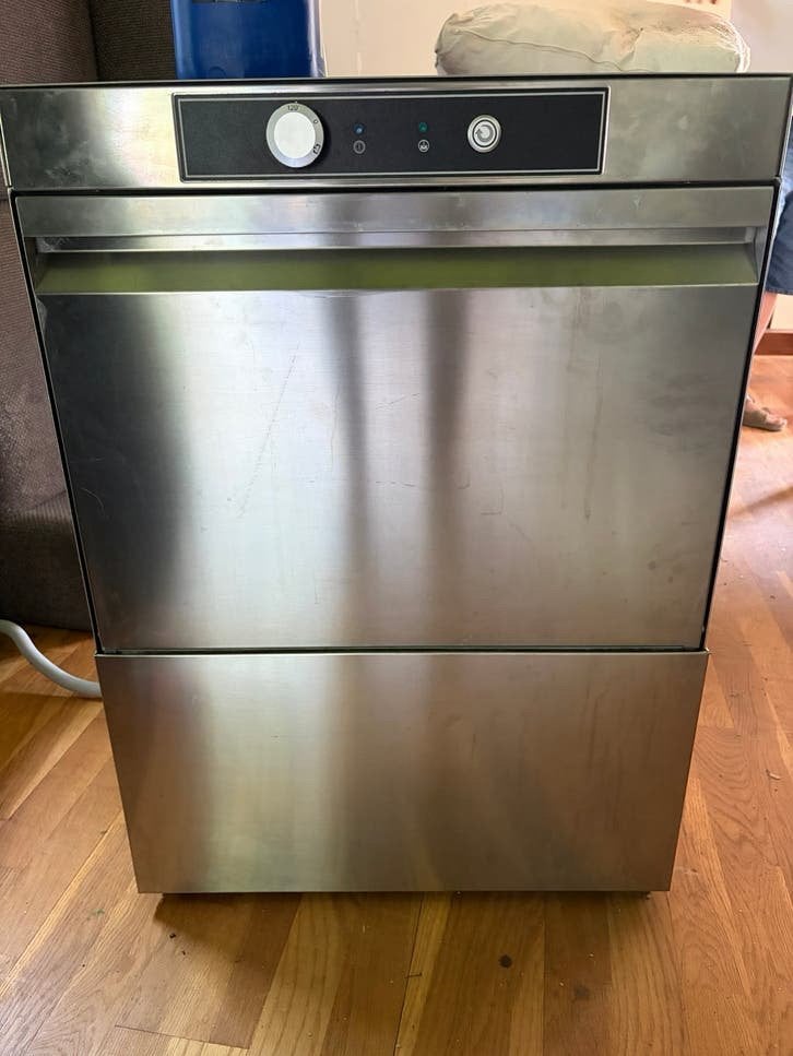 HWG Horeca Vaatwasser met Tafel en Werkbank, Gebruikt, 60 cm of meer, Ophalen of Verzenden, Vrijstaand