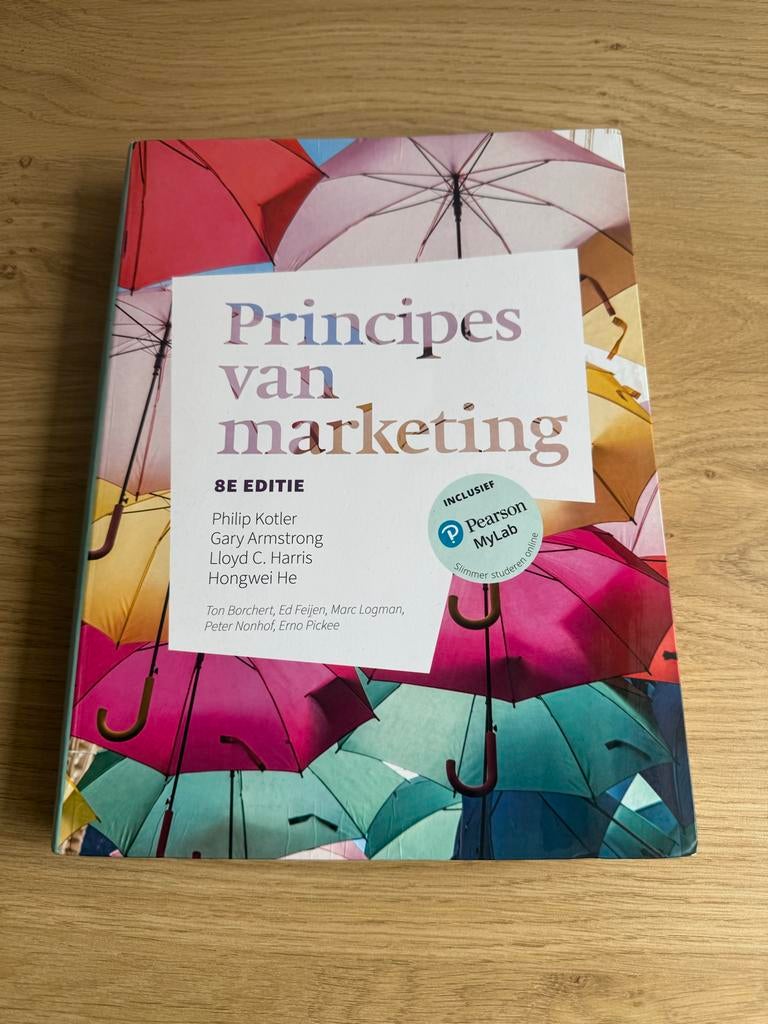 Principes van Marketing - Klantwaarde Creëren (8e editie), Kotler, Verzenden, Zo goed als nieuw, Economie en Marketing