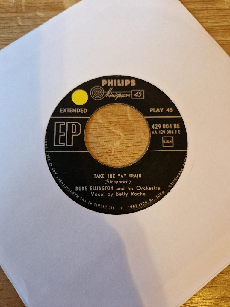 Duke Ellington Take The "A" Train / The Mooche, Ophalen of Verzenden, Zo goed als nieuw, Pop