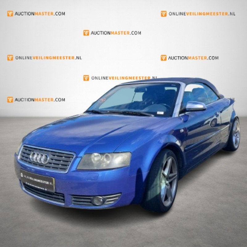 Personenauto Audi, A4 Cabriolet, 3.0 V6, BLAUW, 2003, Auto's, Automaat, Overige carrosserieën, Bedrijf, Nieuw