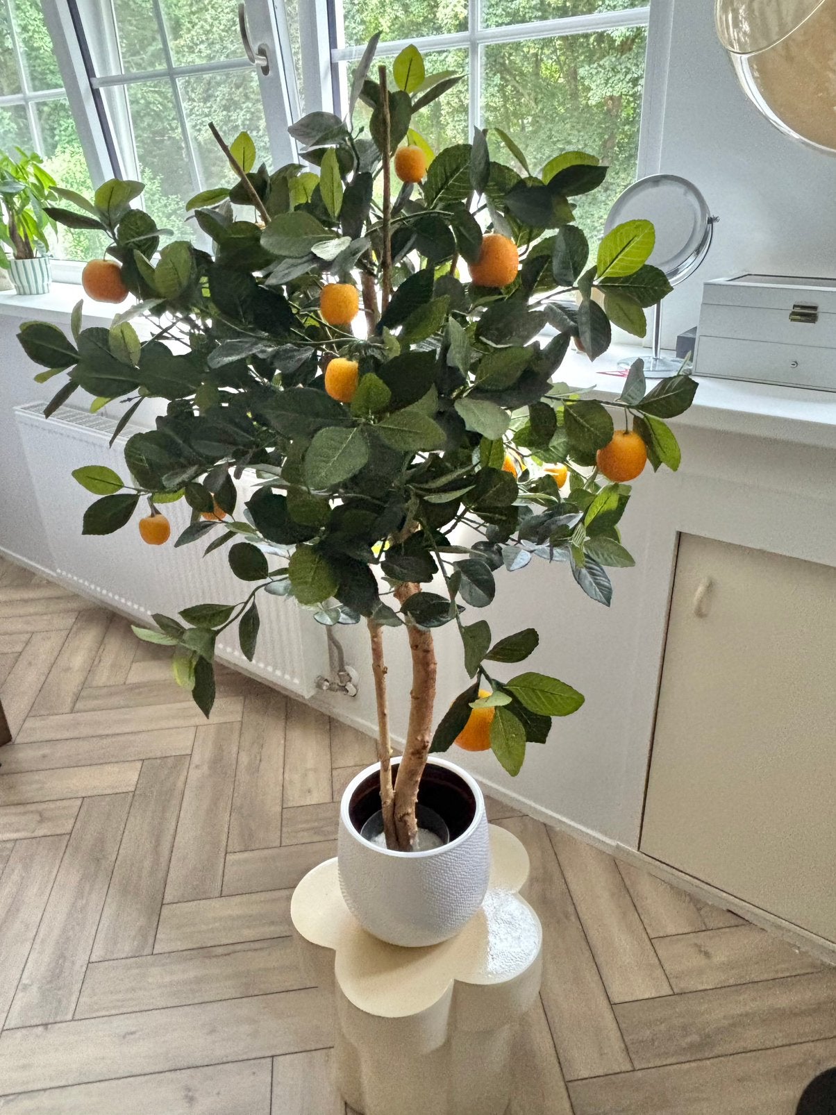 Artificial orange tree, Ophalen, Binnen, Kunstplant, Emerald Eternal Green