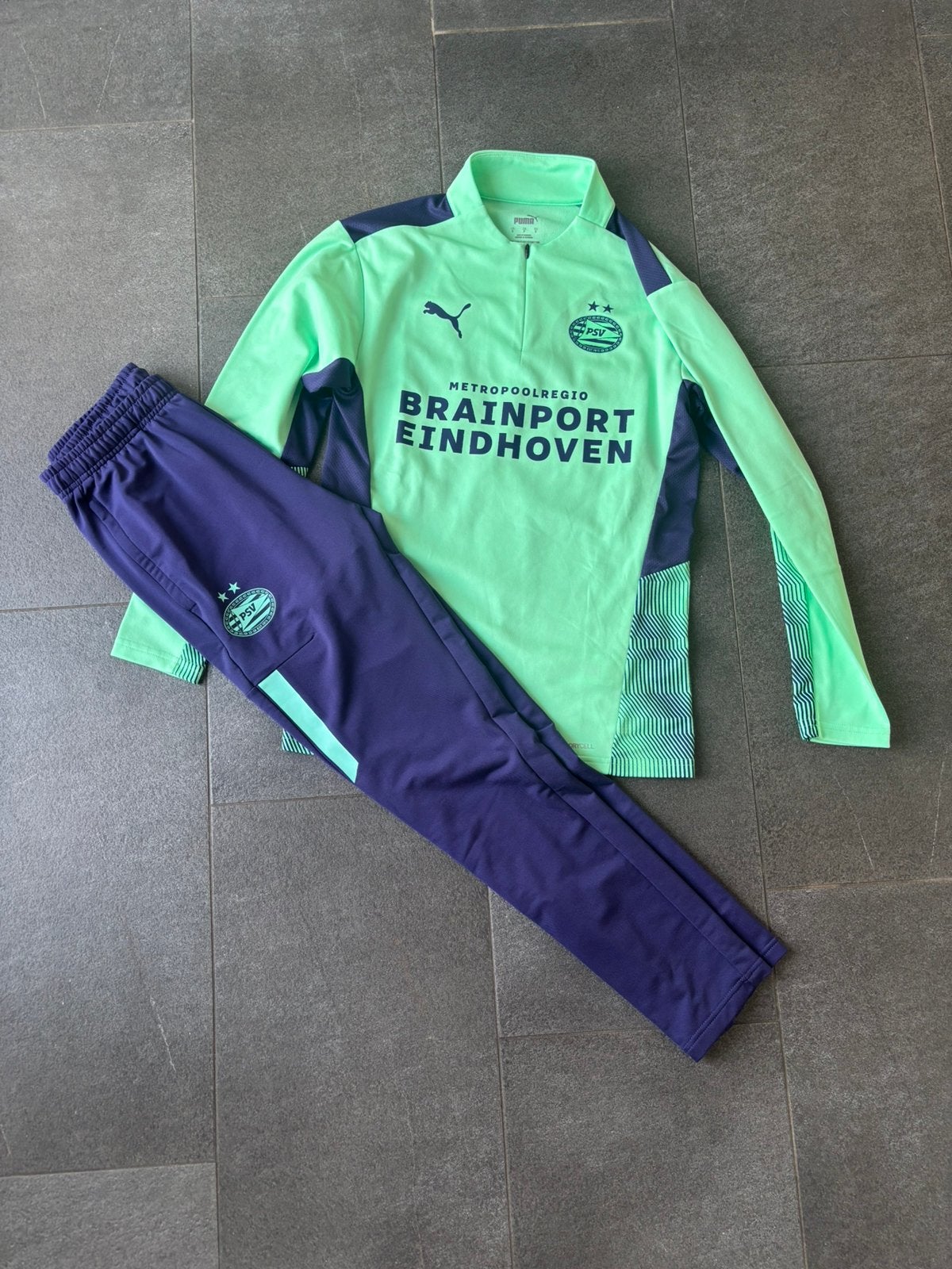 PSV Trainingspak 2021/2022 maat “S”, Kleding | Heren, Sportkleding, Ophalen, Voetbal, Gedragen, Groen