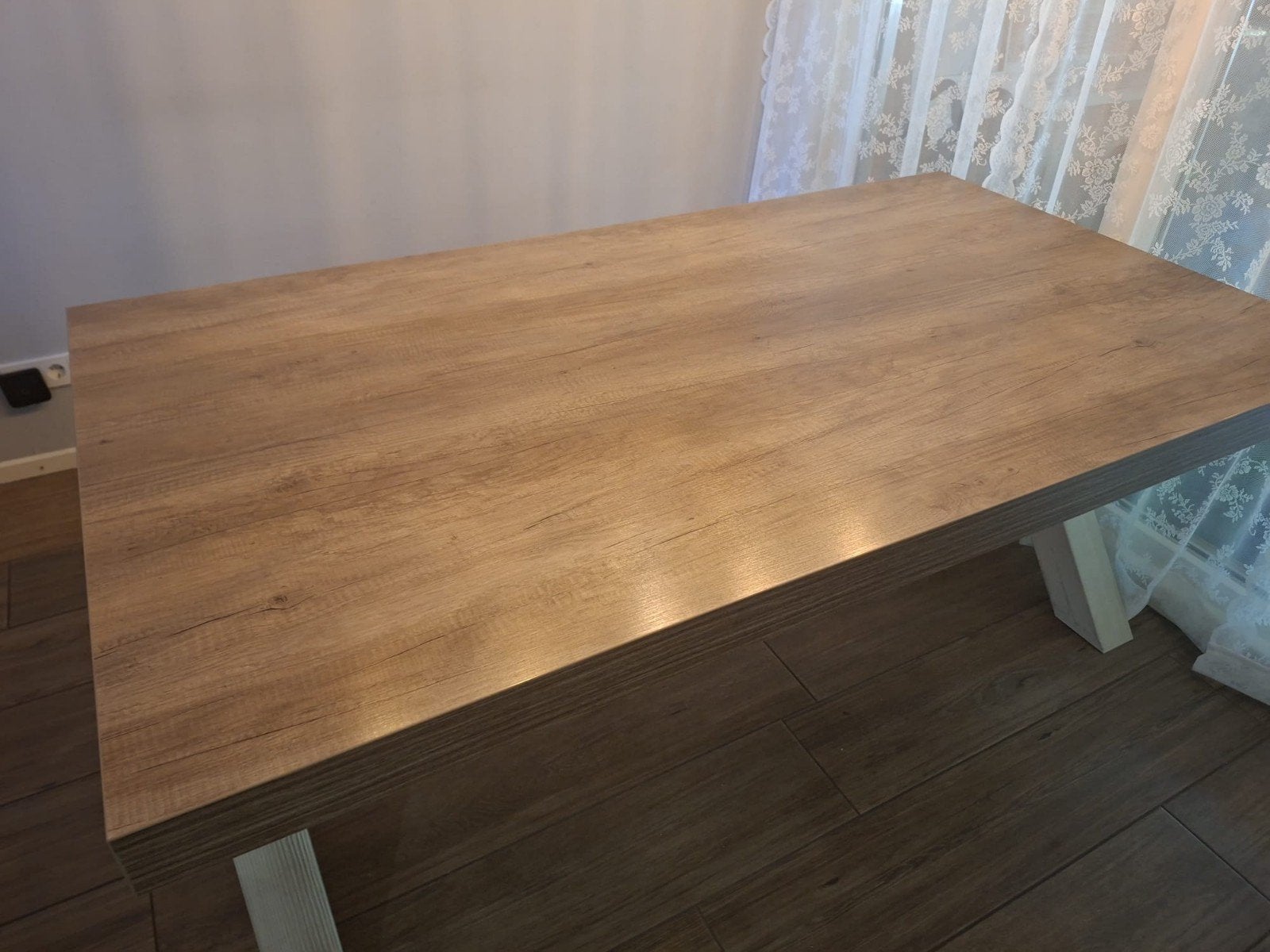 eettafel, Huis en Inrichting, Ophalen, Zo goed als nieuw, Rechthoekig, 50 tot 100 cm