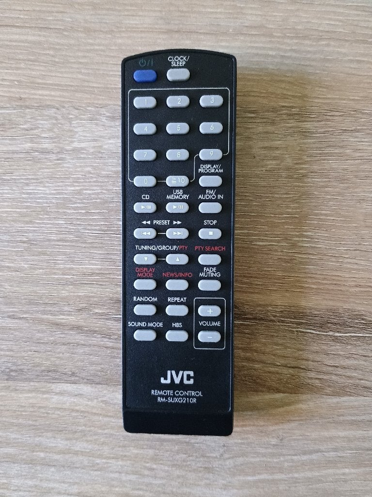 jvc rm-suxg210r afstandsbediening originele, Audio, Tv en Foto, Ophalen of Verzenden, Gebruikt, Origineel
