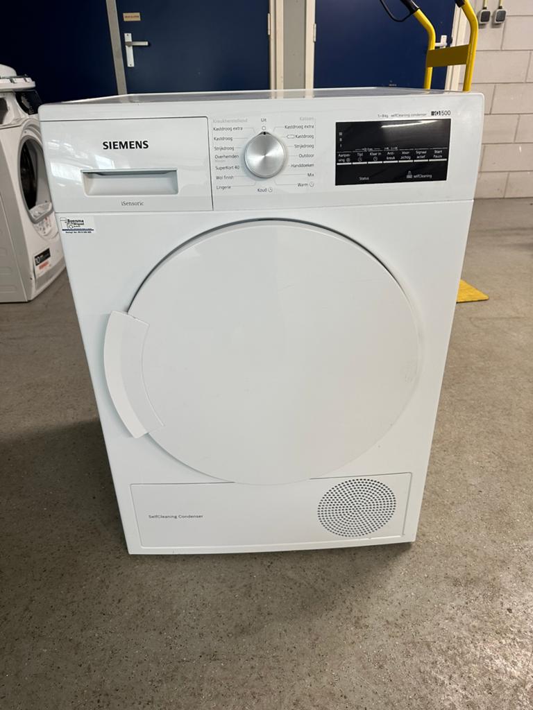 Nette Siemens iQ500 warmtepomp droger 8Kg A++ Garantie, Witgoed en Apparatuur, Wasdrogers, Zo goed als nieuw, Overige typen, Voorlader