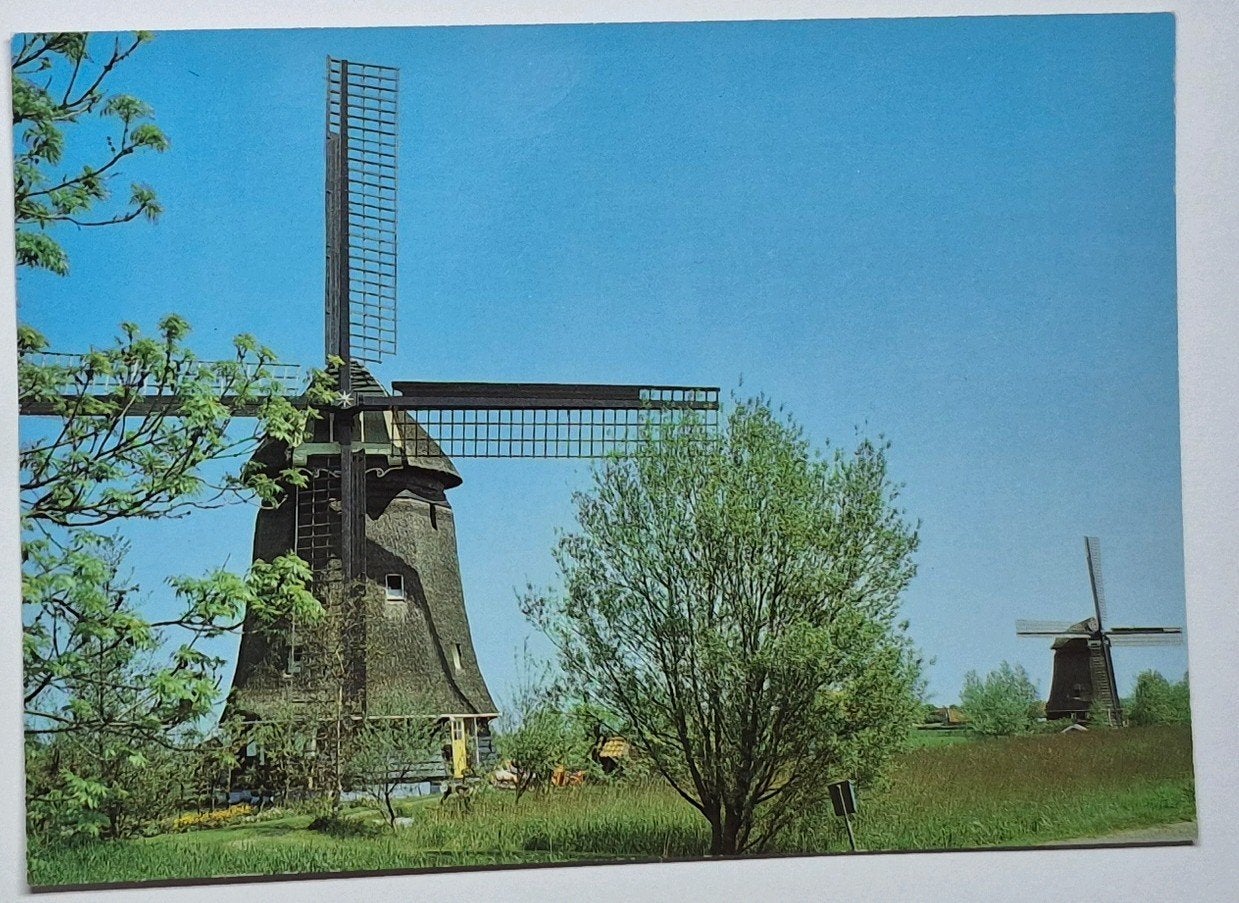 Oterleek  - Rustenburg ( N.H. ) Strijkmolens Poldermolen, Ophalen of Verzenden, 1960 tot 1980, Ongelopen, Noord-Holland