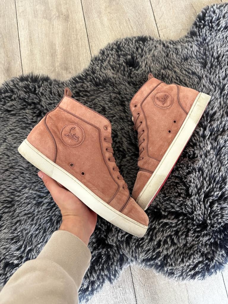 Christian Louboutin Veau Velours High Size 42, Christian Louboutin, Overige kleuren, -, -