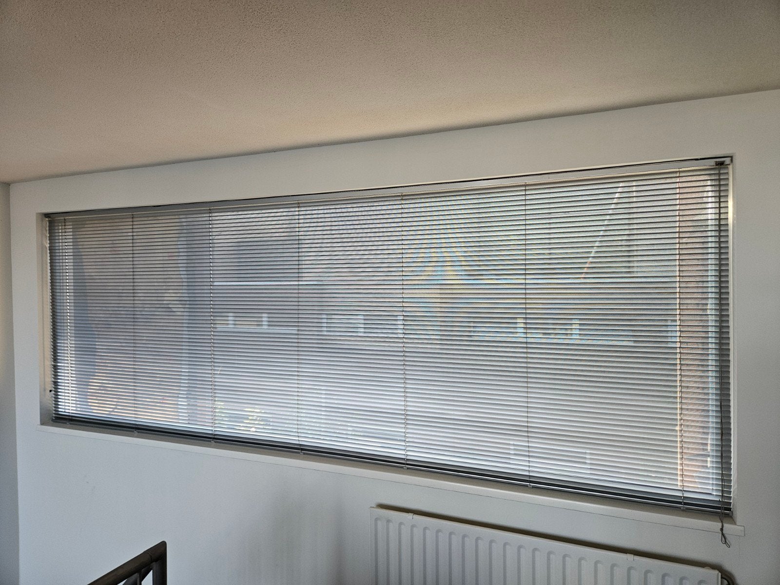 Metallic Luxaflex jaloezieën - 350x125 cm - Zo goed als nie, Huis en Inrichting, Jaloezie, 125 cm, Metaal, Zo goed als nieuw