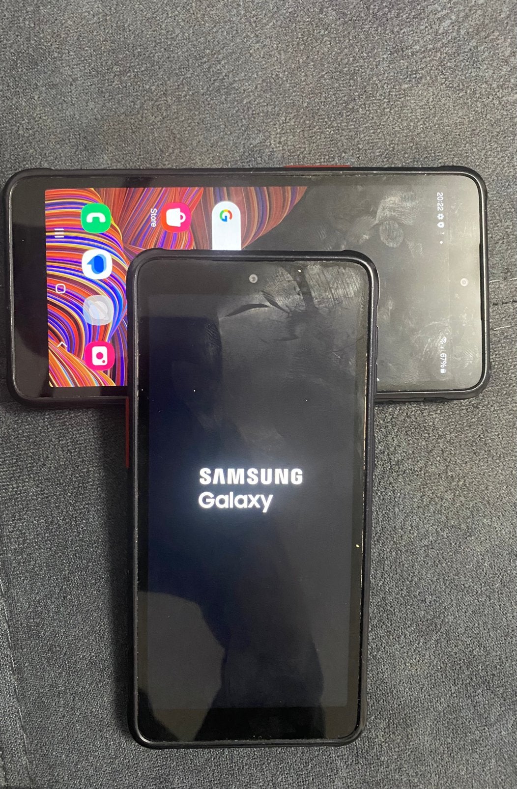 Samsung galaxy Xcover 5 Daul sim, Telecommunicatie, Mobiele telefoons | Samsung, Ophalen, Overige modellen, Zwart, Zo goed als nieuw