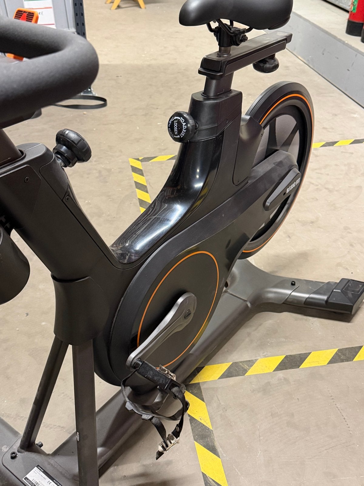 Spinningfiets voor Thuis, Ophalen, Gebruikt, Spinningfiets, Metaal