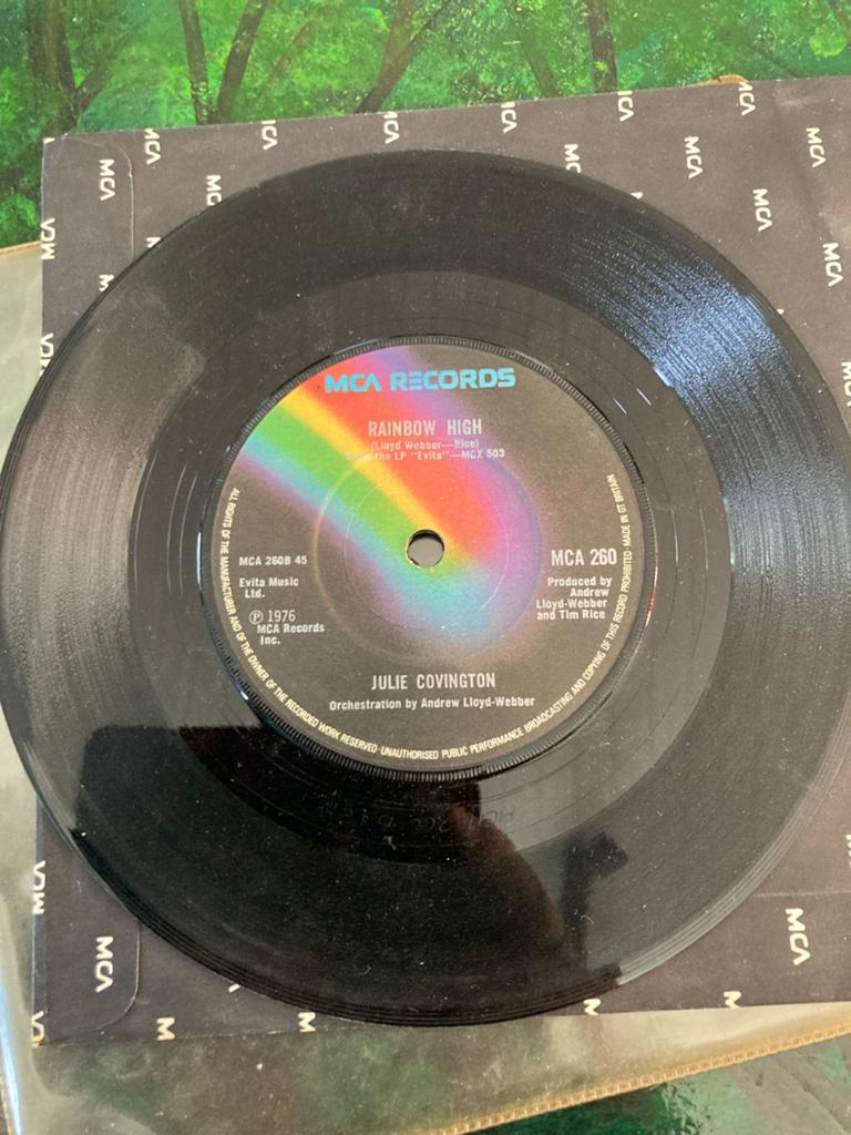 Julie Covington - Don't Cry For Me Argentina (Single), Ophalen, Gebruikt, 7 inch, Single