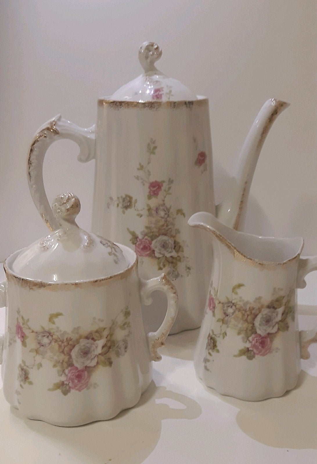 KOFFIEKAN,  MELKKAN EN SUIKERPOT!, Ophalen