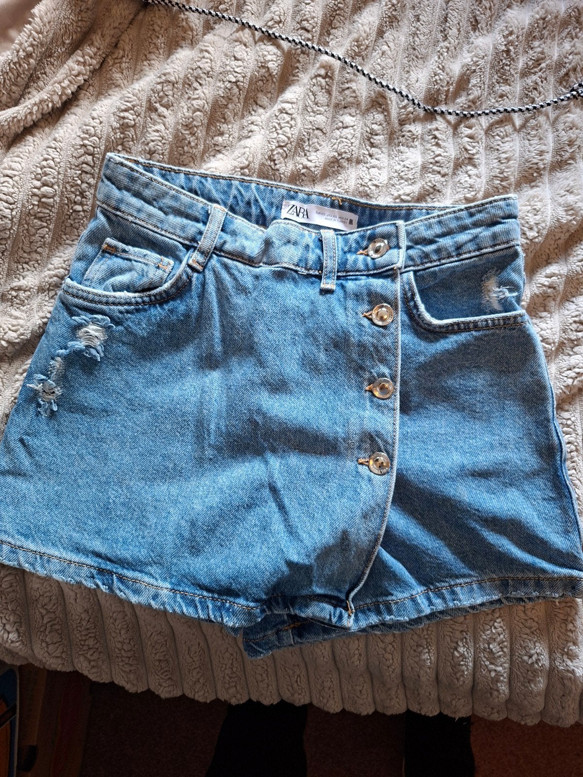Zara spijkerrokje/short, Kort, Blauw, Zara, Ophalen of Verzenden