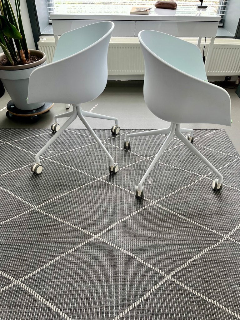 Hay | Stoel 2x | Designstoel | Eetkamerstoel | Bureaustoel, Huis en Inrichting, Stoelen, Ophalen, Gebruikt, Twee, Wit