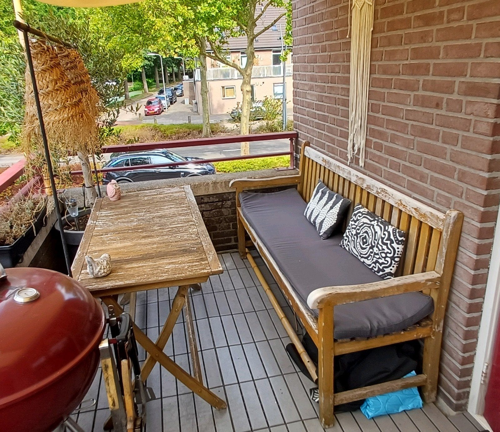 Tuinbank teakhout 180 cm, Ophalen, Teakhout
