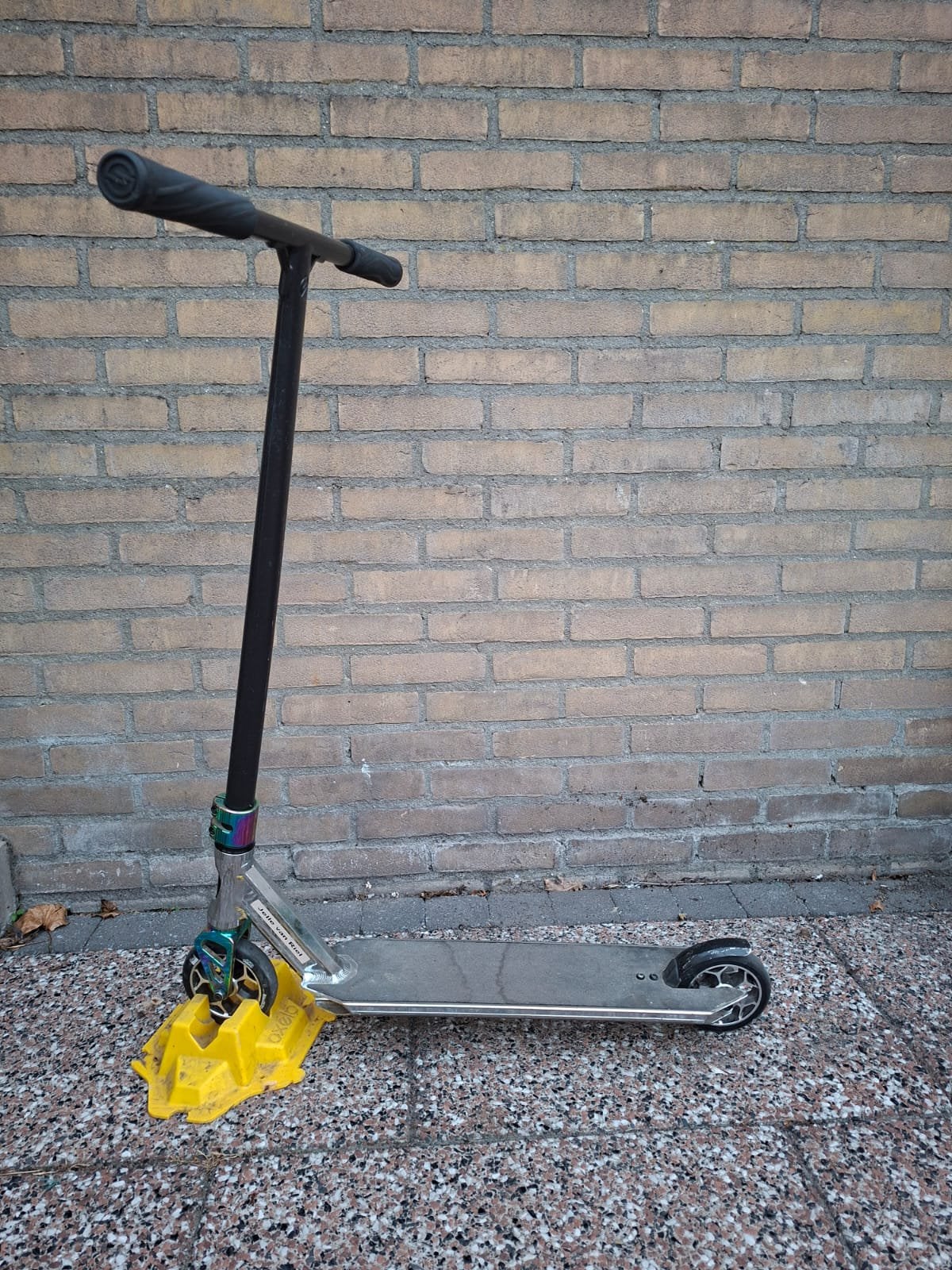 Oxelo stunt step. Inclusief wiel houder, Fietsen en Brommers, Steps, Ophalen, Gebruikt, Gewone step