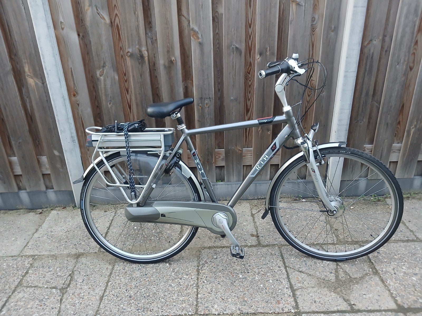 RIH Omega elektrische fiets - Framemaat 56 cm, Overige merken, Gebruikt, Ophalen of Verzenden, 50 km per accu of meer