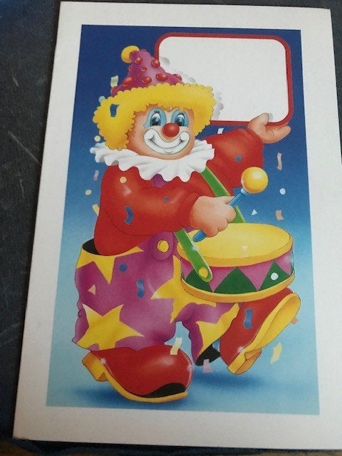 Clowns, Verzamelen, Ophalen, Voor 1920, Ongelopen, Sterren en Beroemdheden