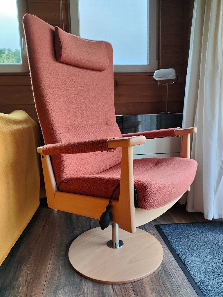 Farstrup relaxfauteuil Plus 5910, Ophalen, Minder dan 75 cm, Nieuw, Tijdloos Deens design