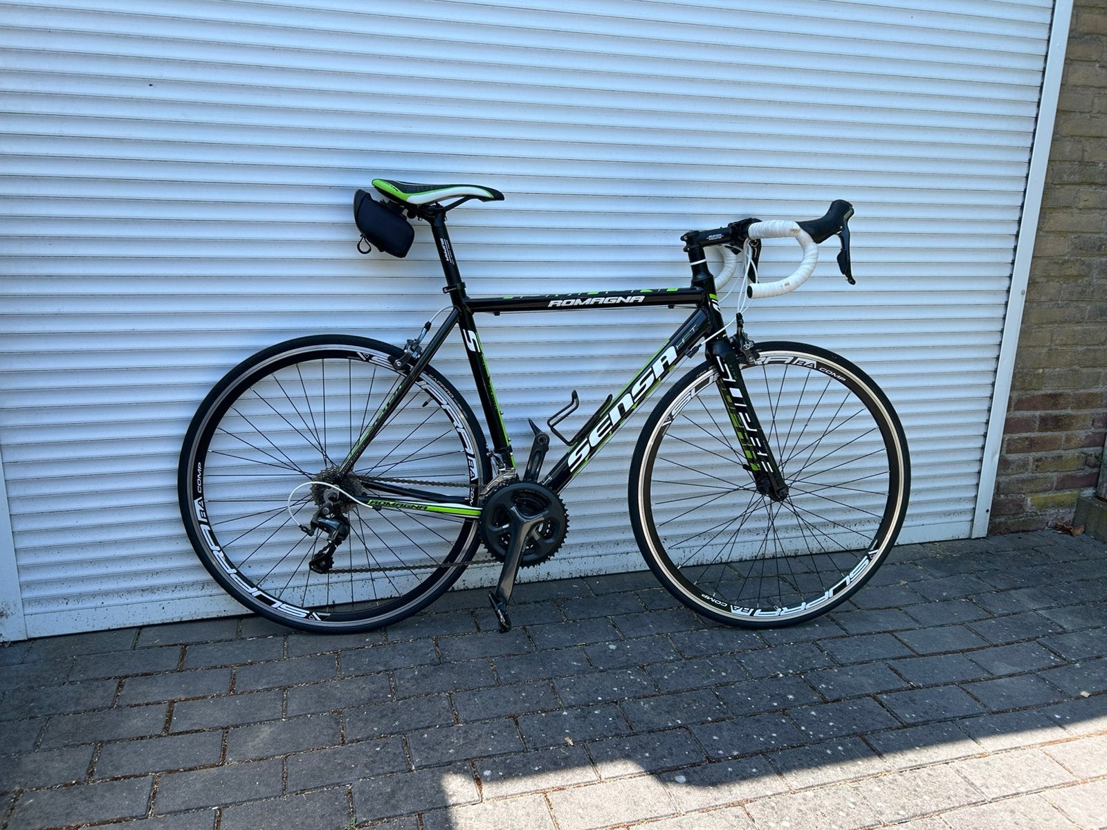 Senga Romanfa racefiets, frane hoogte 54, Velgrem, Zo goed als nieuw, Meer dan 20 versnellingen, 53 tot 57 cm