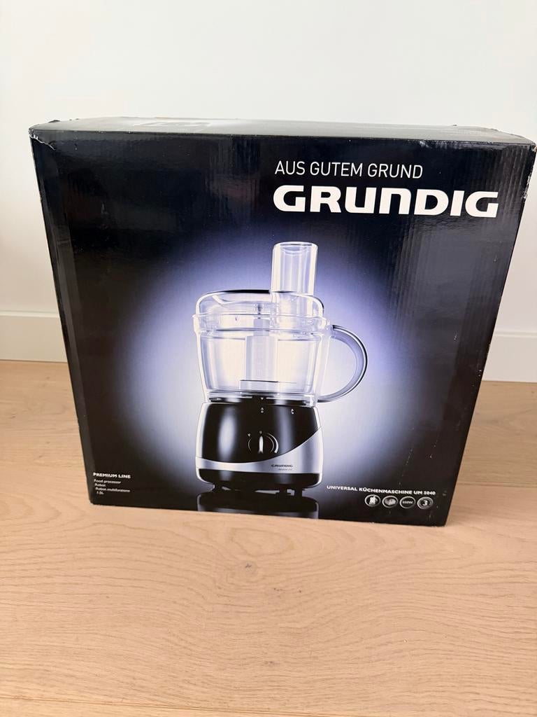 Grundig keukenmachine, Witgoed en Apparatuur, 1 tot 2 liter, Ophalen, Nieuw, 3 snelheden of meer