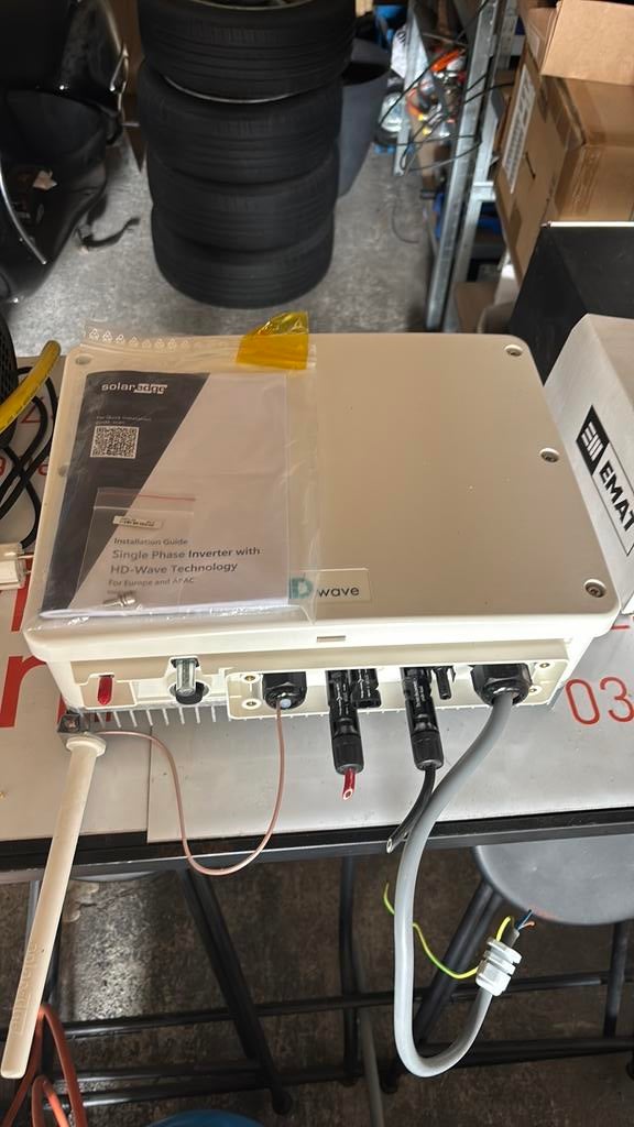 Se5000H Solaredge omvormer enkelfase 5000W, Ophalen of Verzenden, Zo goed als nieuw