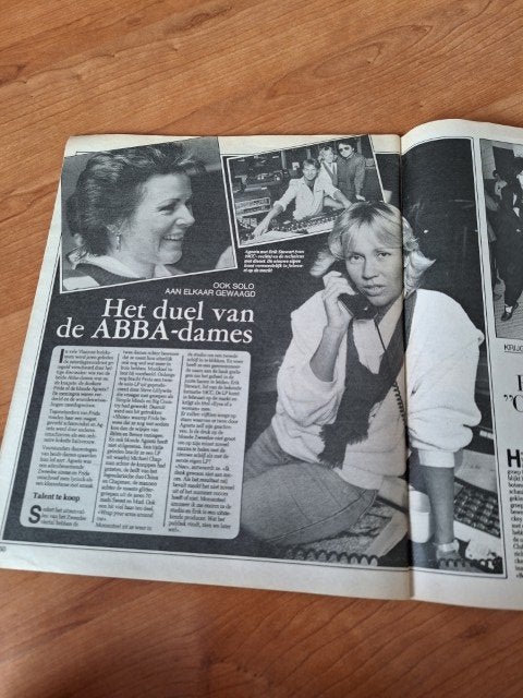 Kwik 1984 Abba Prinses Diana Farrah Fawcett Linda Evans, Ophalen of Verzenden, 1980 tot heden, Nederland, Tijdschrift