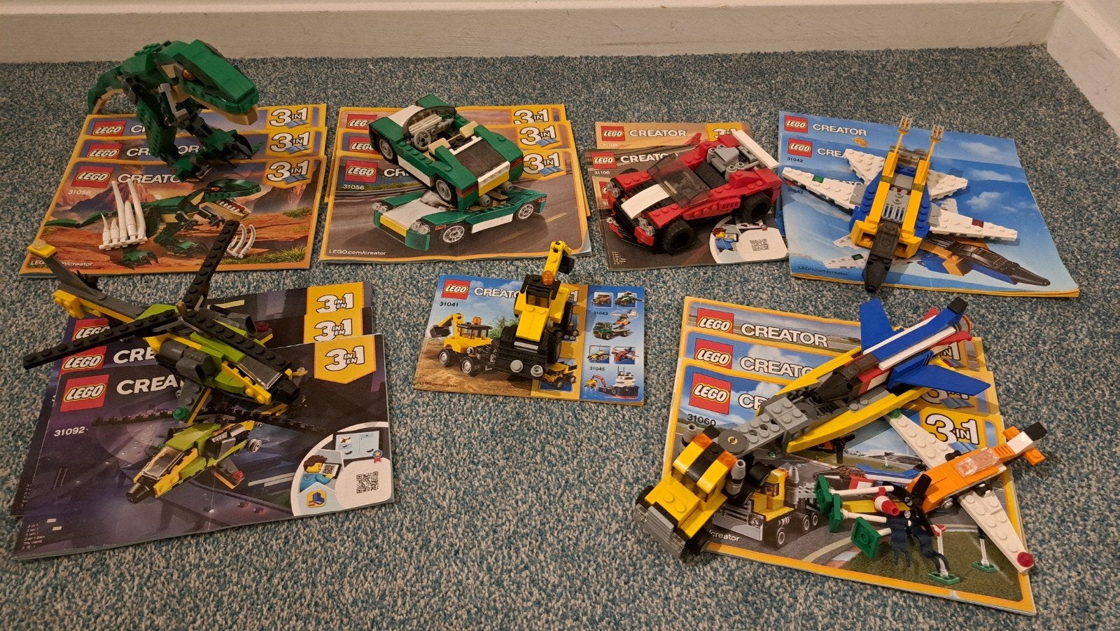 LEGO Creator 3-in-1 sets (7 stuks), Ophalen of Verzenden, Gebruikt