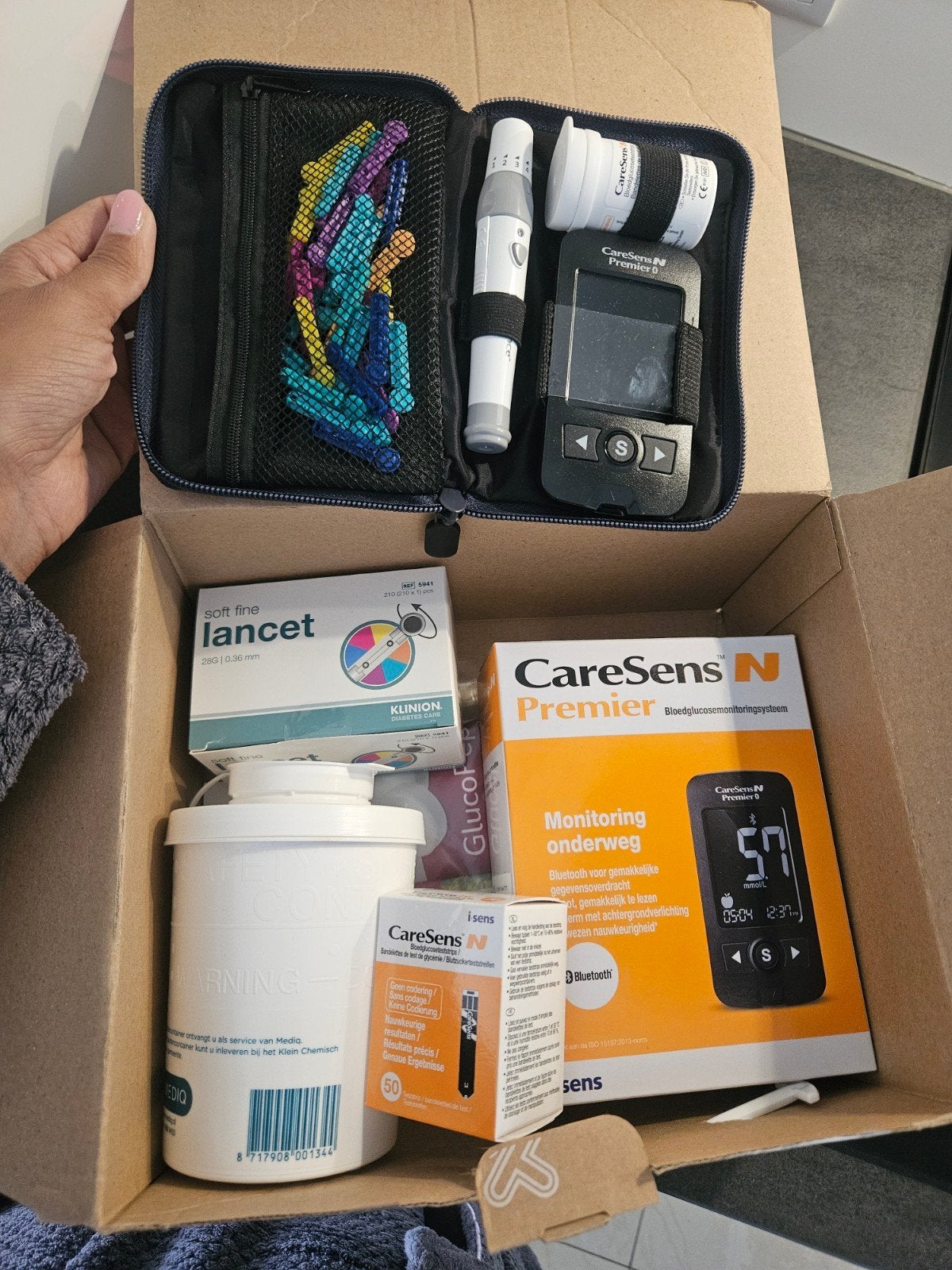 CareSens N Premier Bloedglucosemeter Set, Verzenden, Nieuw, Overige typen