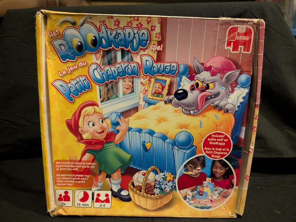 Het Roodkapje Spel, Een of twee spelers, Ophalen of Verzenden, Gebruikt, Jumbo
