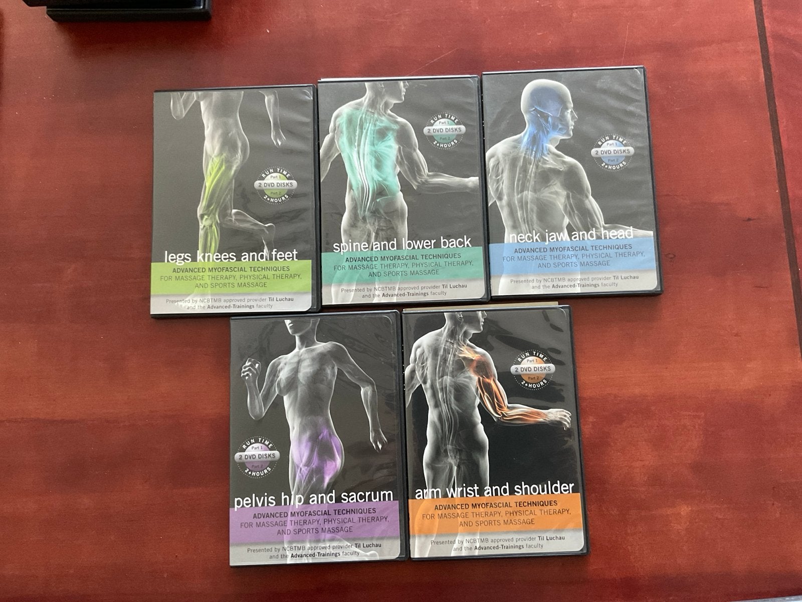 5 DVD's: Advanced Myofascial Techniques - Til Luchau, Alle leeftijden, Overige genres, Ophalen of Verzenden, Inclusief doosje