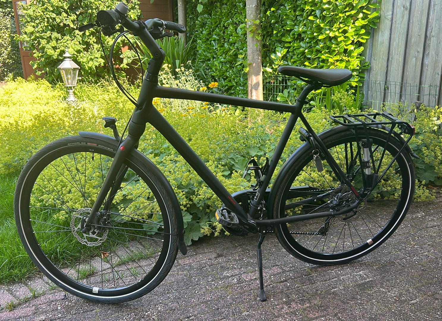 Koga F3 hetenfiets maat 57 in zwart / antraciet, Ophalen, Vering, Zo goed als nieuw, 57 tot 61 cm