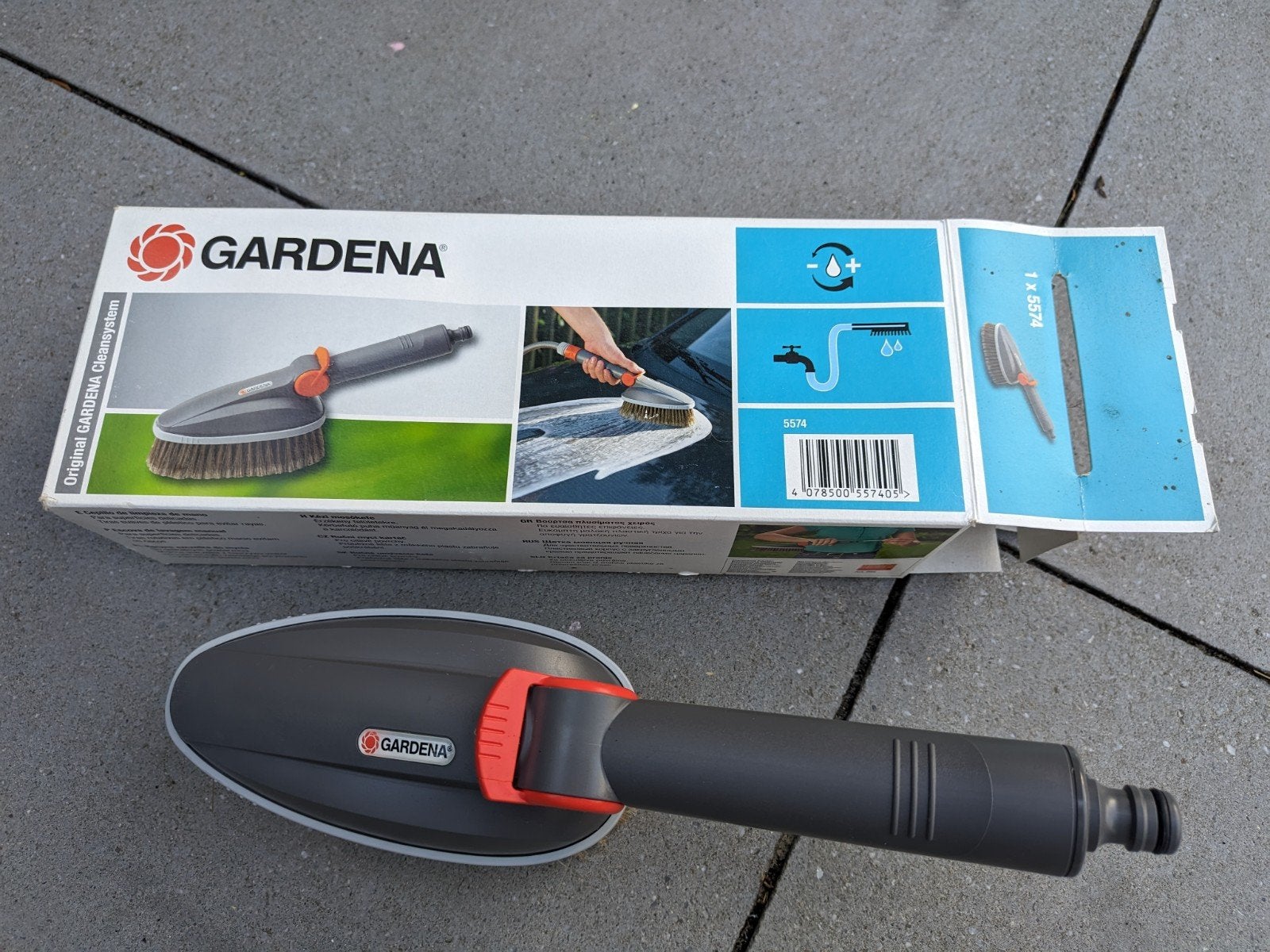 Gardena Handwasborstel voor kwetsbare oppervlakken, Ophalen of Verzenden, Nieuw
