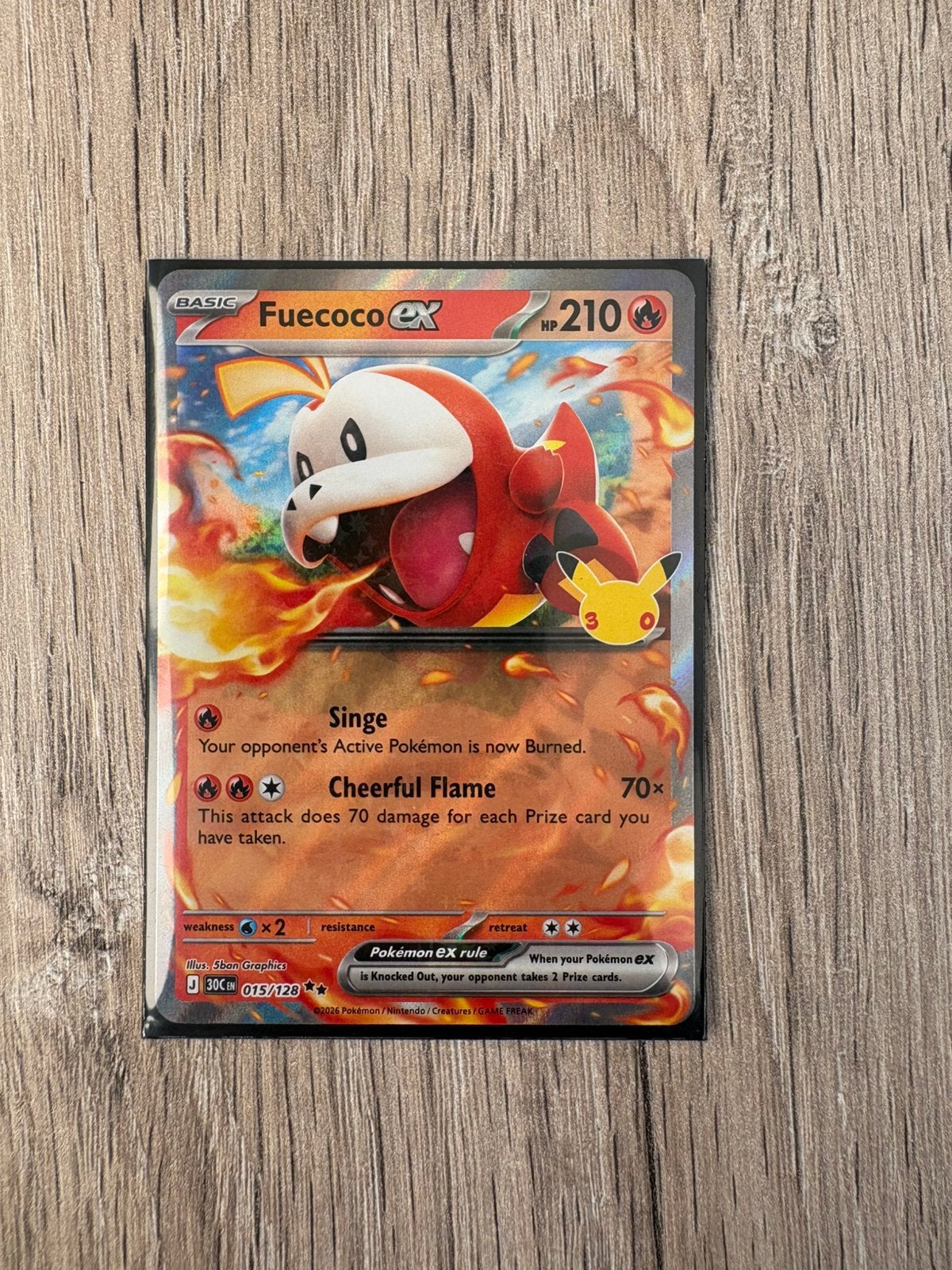 Fuecoco ex 015, Ophalen of Verzenden, Nieuw
