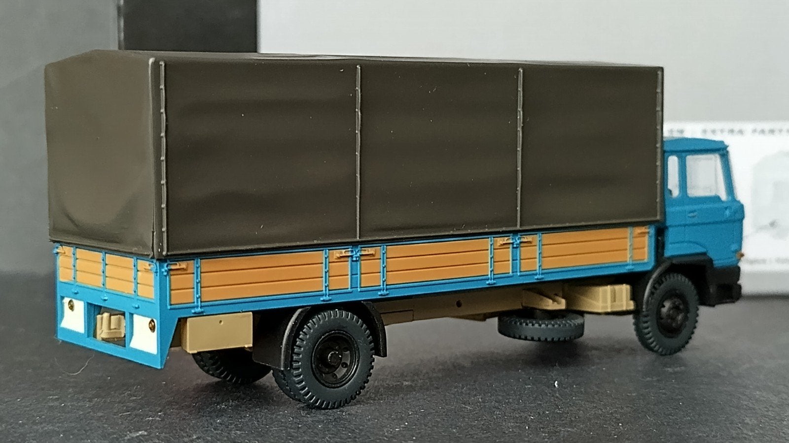Daf Kantelcabine A open bak met huif 1:87 Artitec Pol, Overige merken, Verzenden, ., Nieuw