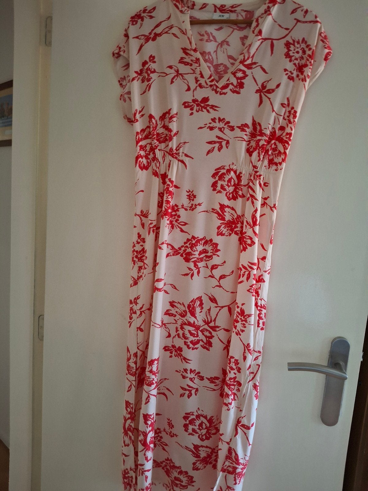 Lange zomerjurk JDY, Ophalen of Verzenden, Zo goed als nieuw, Maat 34 (XS) of kleiner, Onder de knie