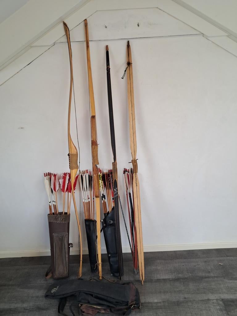 Bogen en Pijlen en 1 Quiver, Ophalen, Gebruikt