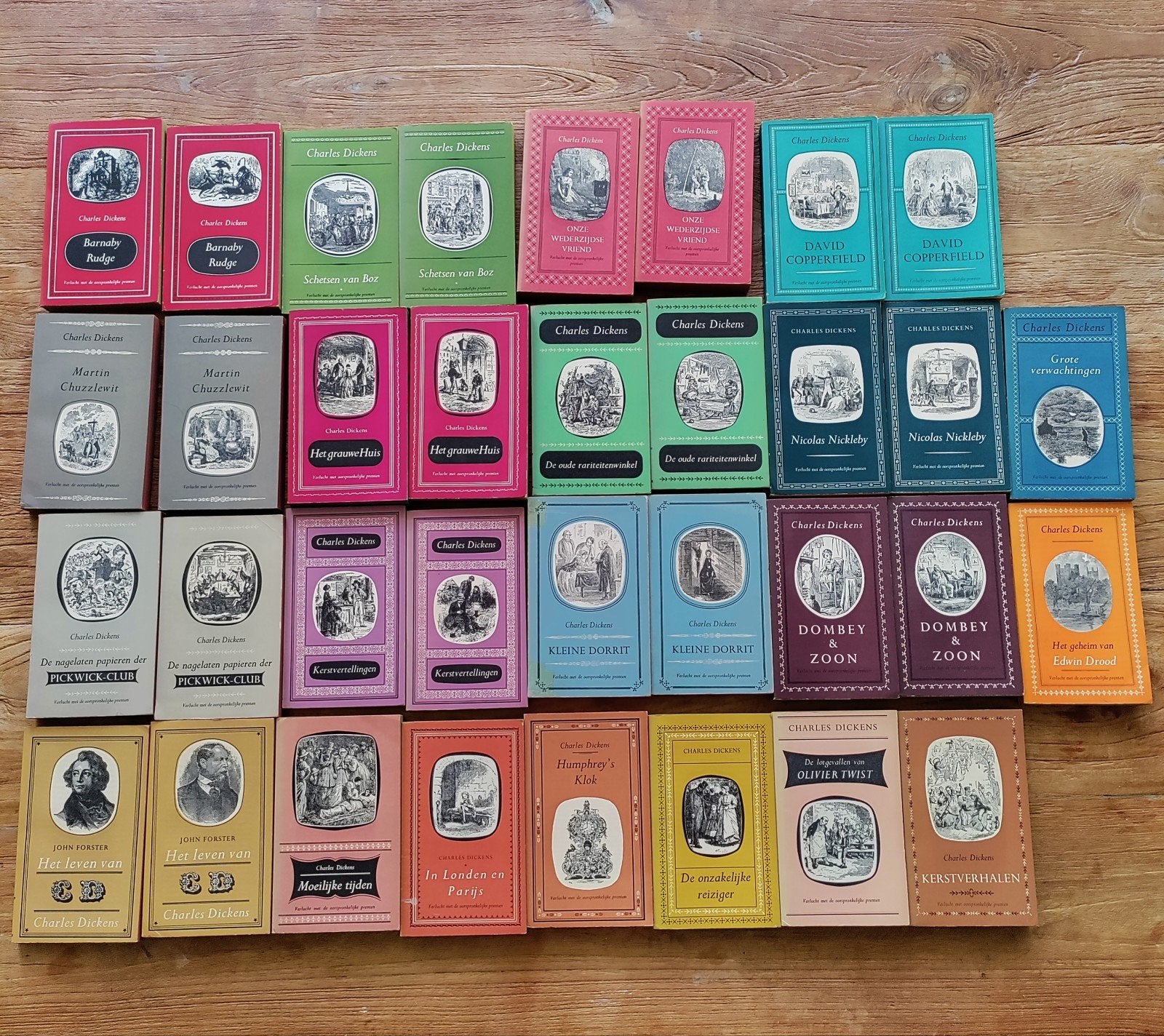 Charles Dickens Prisma Compleet Jaren '50 Pockets, Antiek en Kunst, Ophalen of Verzenden
