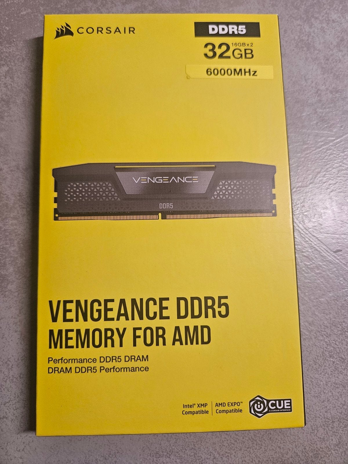 Nieuw & ongeopend - Corsair Vengeance DDR5 32GB RAM geheugen, 32 GB, Verzenden, Nieuw, Desktop